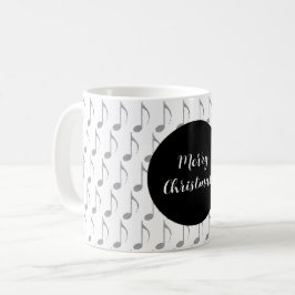 Elegant Rutiga Noter God Jul Kaffemugg