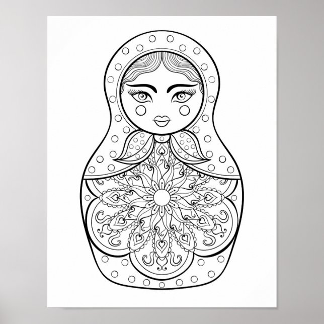 Elegant ryska dockan 2 poster (Framsidan)