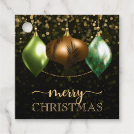 Elegant Safari Jungle Baubles God jul Gåvor Etiketter