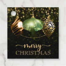 Elegant Safari Jungle Baubles God jul