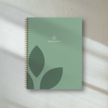 Elegant Sage Grön Blad Rådgivare Hälsa Logotyp