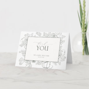 Elegant Sage Grönt Blommigt för vattenfärg Kort