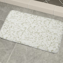 Elegant Sage Grönt Marble Bath Mat