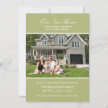 Elegant Sage Grönt vår nya hemfoto Flytta