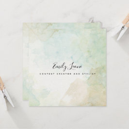 Elegant Sage Grönt Vattenfärg Inbjudningar