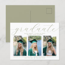 Elegant Sage-skript med minimalistisk Studenten 3-