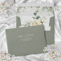 Elegant Saggraka Blommönster