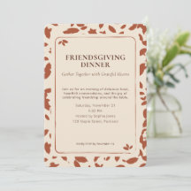 Elegant Sällskapsmiddag på Friendsgiving med falla