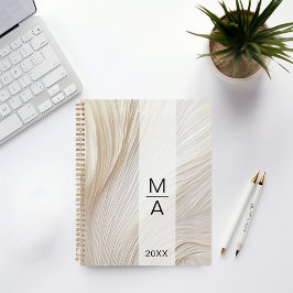 Elegant Salon Monogram Vinkar Planner
