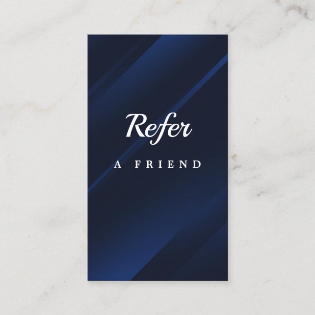 Elegant Salon & Spa Referralkort Rabattkort (Framsida)