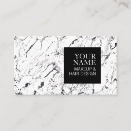 Elegant salong för hår för konstnär för visitkort