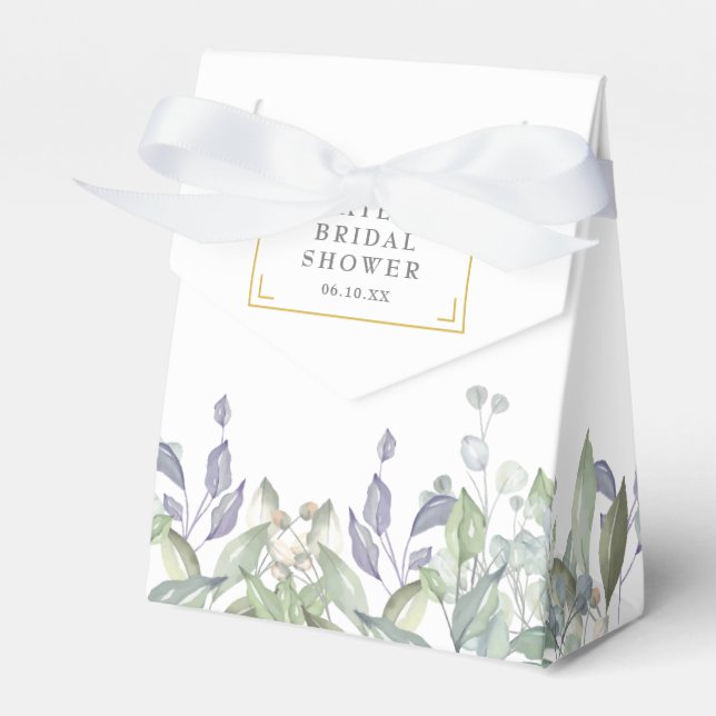 Elegant Salvia-Lyngbrudsshow Presentaskar (Framsidan Sidan)