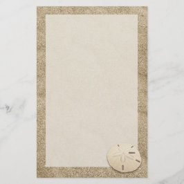 Elegant Sand Dollar Stationary 4 Brevpapper