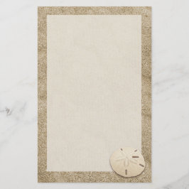 Elegant Sand Dollar Stationary 4 Brevpapper