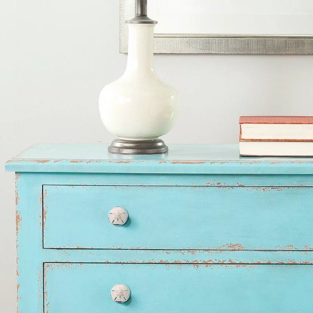 Elegant Sanddollar kustdekor  Knopp (Skapare uppladdad)