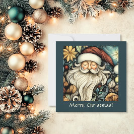 Elegant Santa Anpassade Julkort