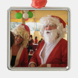 Elegant Santa Collection. Julgransprydnad Metall