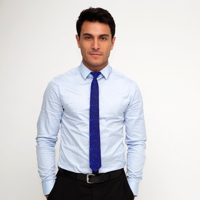 Elegant Science Icons Neck Tie Slips (Skapare uppladdad)