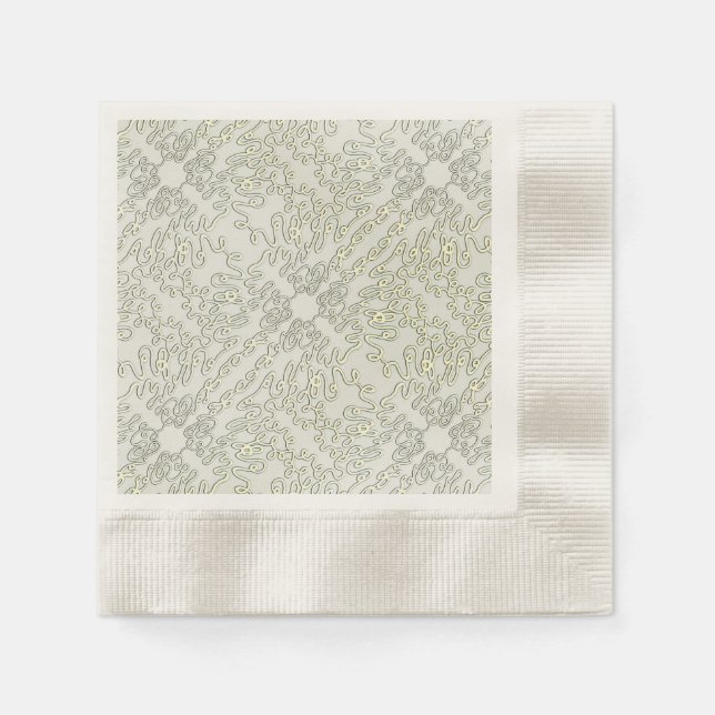 Elegant Scribble Pappersservett (Framsidan)