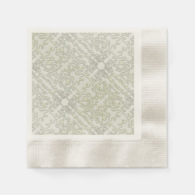 Elegant Scribble Pappersservett (Framsidan)