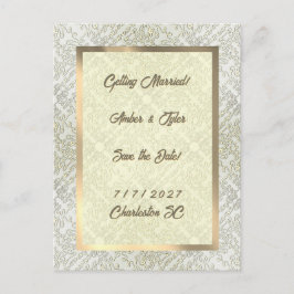 Elegant Scribble Pattern Vykort