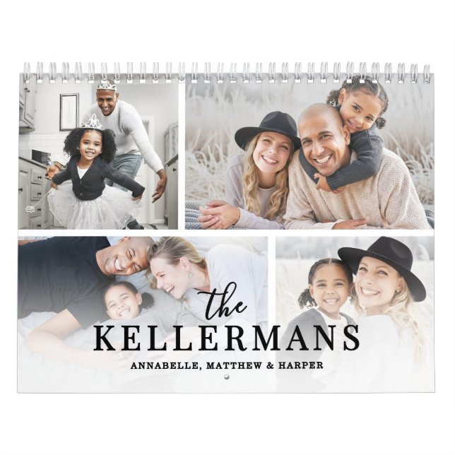 Elegant Script 2027 Foto Kalender (Omslag)