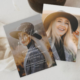 Elegant Script 2 Foto Examen Meddelande