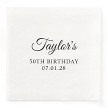 Elegant Script 50:e födelsedagen
