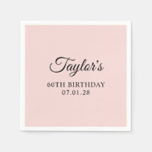 Elegant Script 60:e födelsedagen