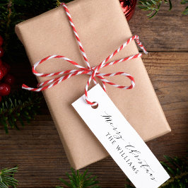 Elegant Script Calligraphy God jul Family Självfärgande Stämpel