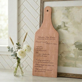 Elegant Script Familje Recept Coral Rosa