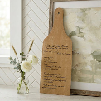 Elegant Script Familje Recept Senapsgul