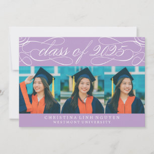ELEGANT SCRIPT-KLASS AV 2025 PHOTO STUDENTEN INBJUDNINGAR