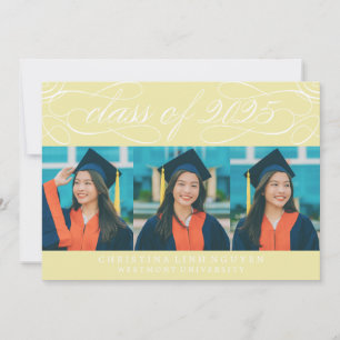 ELEGANT SCRIPT-KLASS AV 2025 PHOTO STUDENTEN INBJUDNINGAR