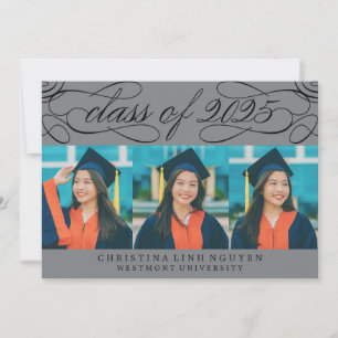 ELEGANT SCRIPT-KLASS AV 2025 PHOTO STUDENTEN INBJUDNINGAR