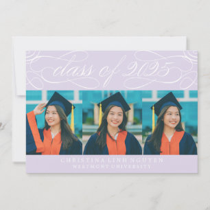 ELEGANT SCRIPT-KLASS AV 2025 PHOTO STUDENTEN INBJUDNINGAR