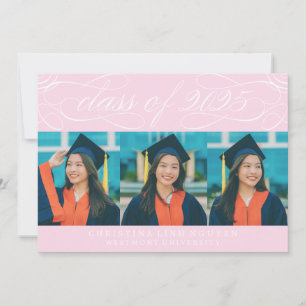 ELEGANT SCRIPT-KLASS AV 2025 PHOTO STUDENTEN INBJUDNINGAR