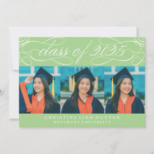 ELEGANT SCRIPT-KLASS AV 2025 PHOTO STUDENTEN INBJUDNINGAR