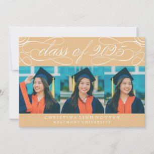 ELEGANT SCRIPT-KLASS AV 2025 PHOTO STUDENTEN INBJUDNINGAR