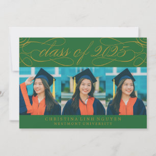 ELEGANT SCRIPT-KLASS AV 2025 PHOTO STUDENTEN INBJUDNINGAR