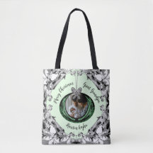 Elegant Script Photo Gifts julprydnader