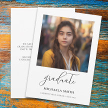 Elegant Script Photo Studenten