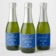 Elegant Script-Royalet Blue Student 2024 Studenten