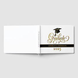 Elegant Script Student Guest Bok