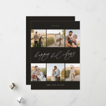 Elegant Script Typografi Modern 6 fotokollage