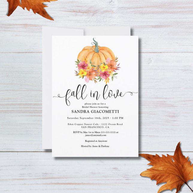 Elegant Scripture Bridal Shower Invitation Inbjudningar (Skapare uppladdad)