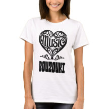 Elegant Scrolled Heart för Bouzouki Älskare