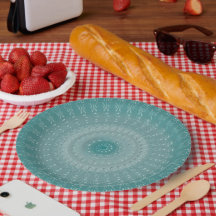 Elegant Sea Blue Mandala