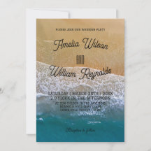 Elegant Sea Vågar Sand Beach Wedding