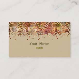 Elegant Sequins Hologram Visitkort
